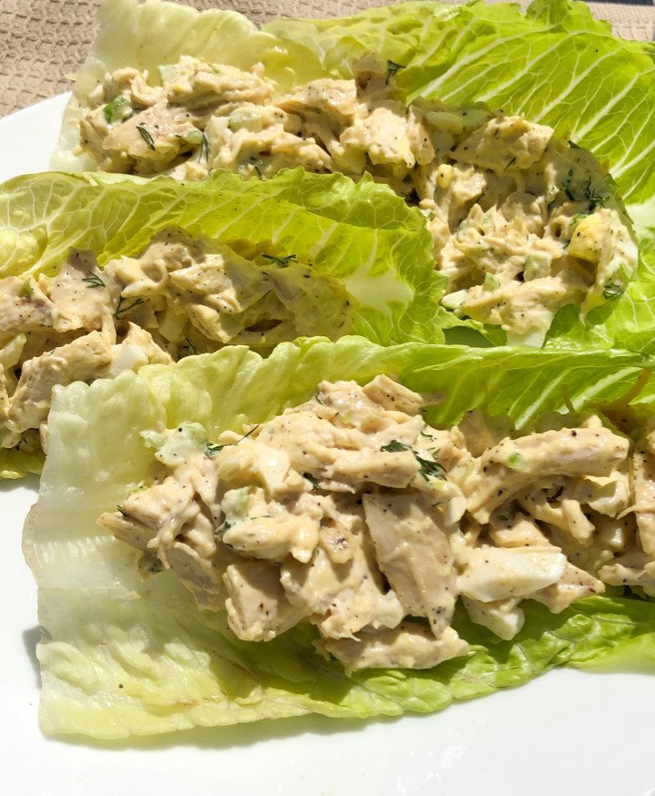 Easy Low Carb Keto Chicken Salad Curbing Carbs