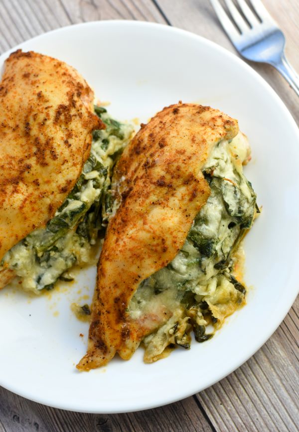 spinach stuffed chicken breast