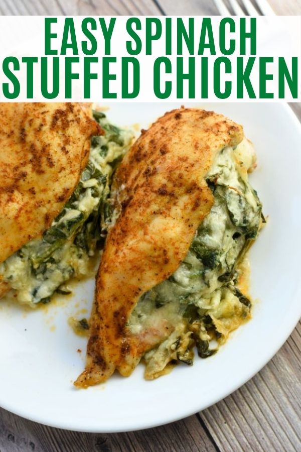spinach stuffed chicken