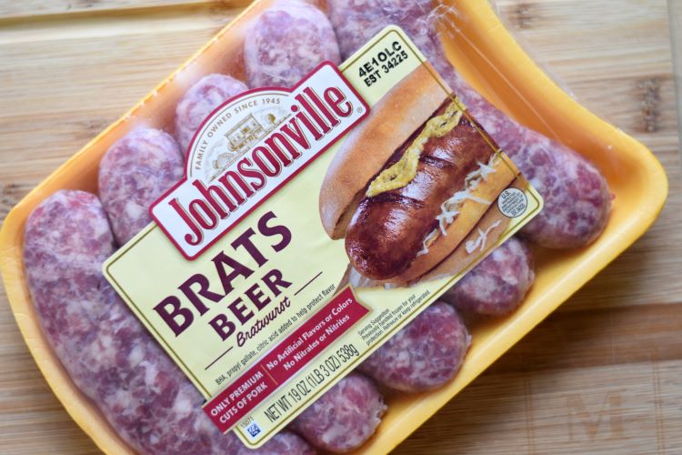package of johnsonville brats