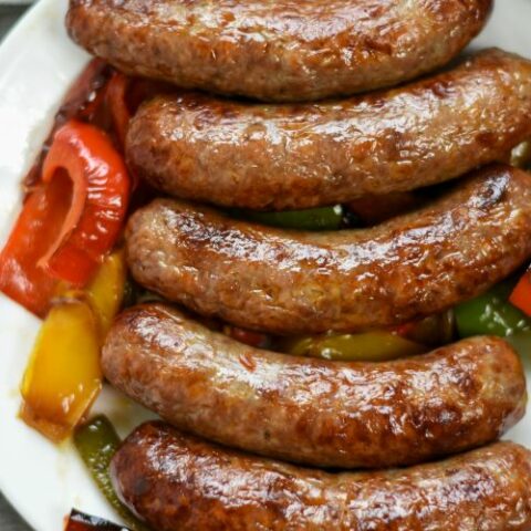 cooking sausage in air fryer