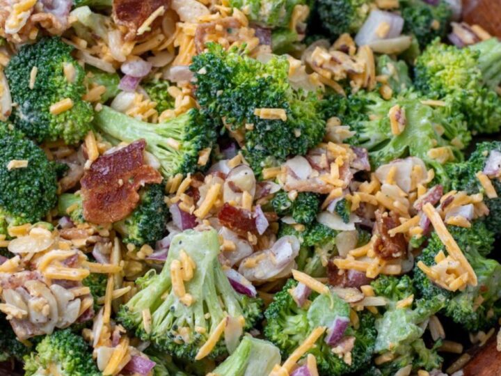 broccoli salad with bacon