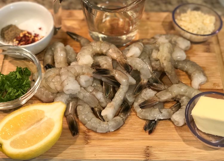 shrimp scampi ingredients