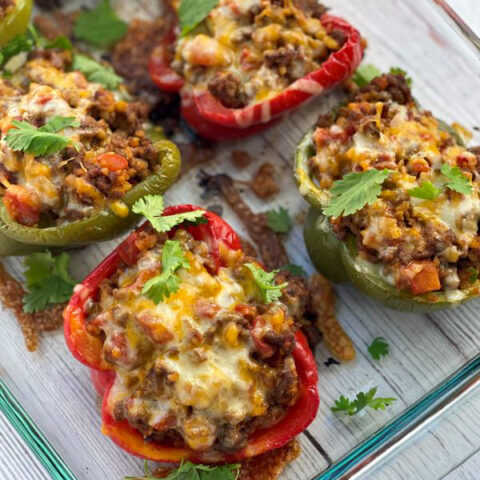 keto stuffed peppers Mexican Style