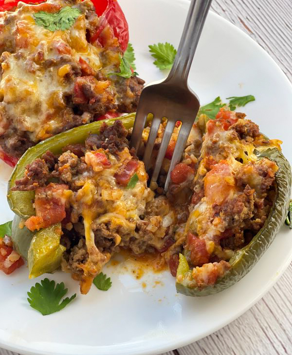 keto stuffed peppers Mexican style