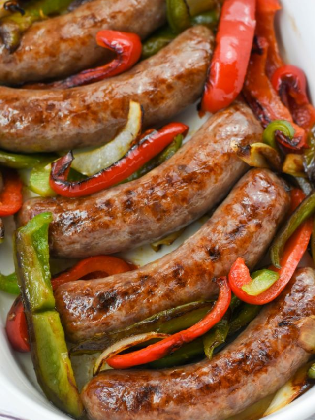 Easy Oven Brats - Curbing Carbs