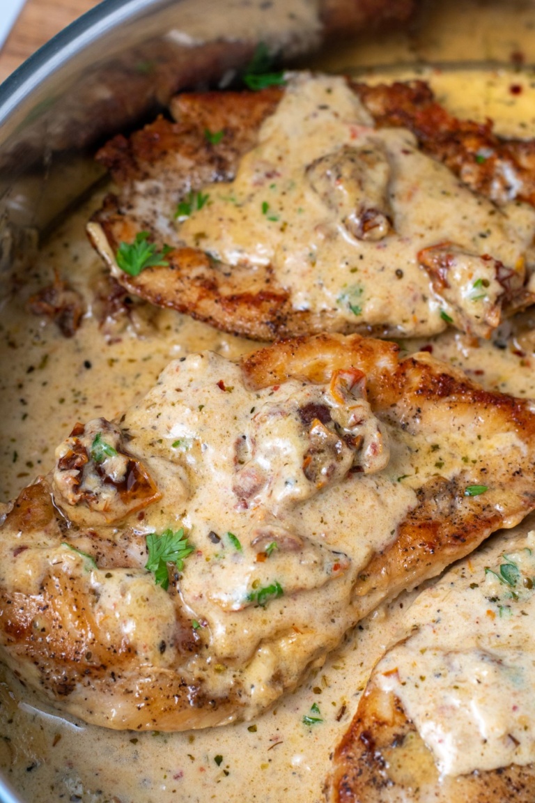 Easy Marry Me Chicken - Curbing Carbs