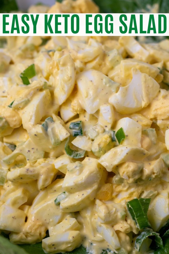 Keto Egg Salad - Curbing Carbs