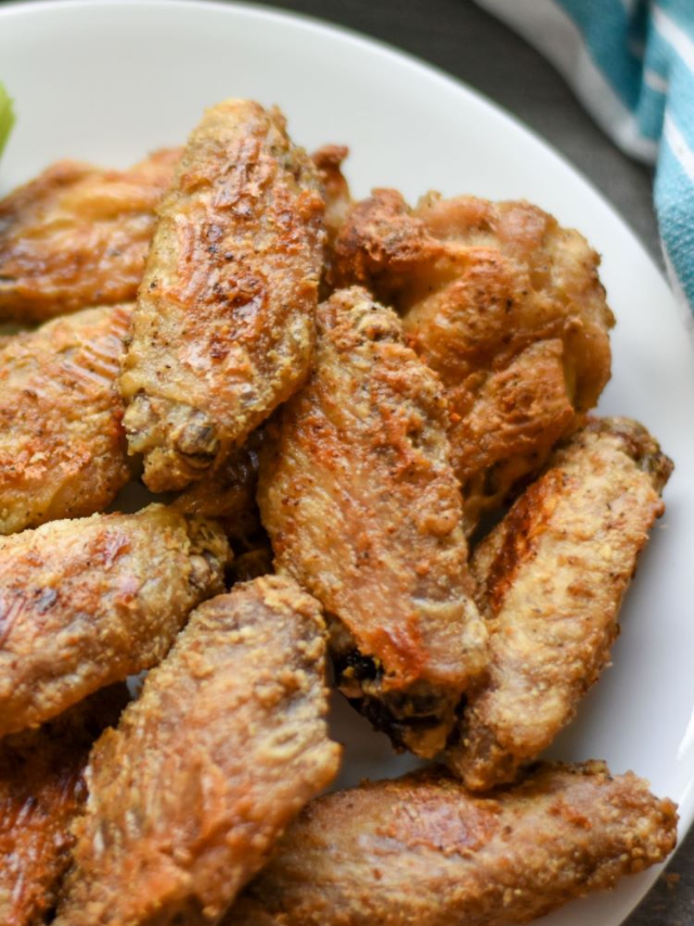 How to Make the Crispiest Oven Fried Chicken Wings Curbing Carbs