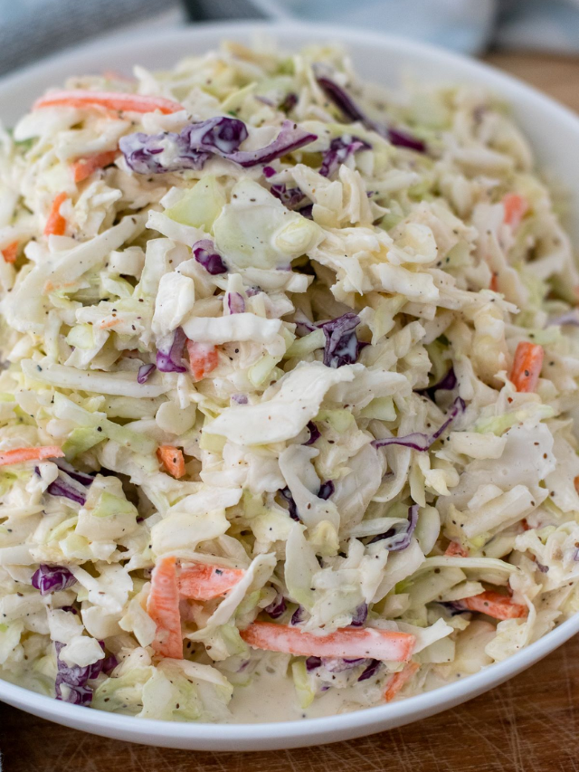 Make This Keto Coleslaw the Perfect Companion to Your Next Barbeque